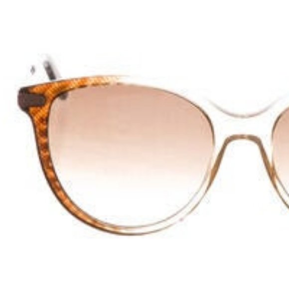 Bottega Veneta Round Sunglasses Brown Tortoise Gradient Case Glasses HOST PICK - Picture 5 of 10